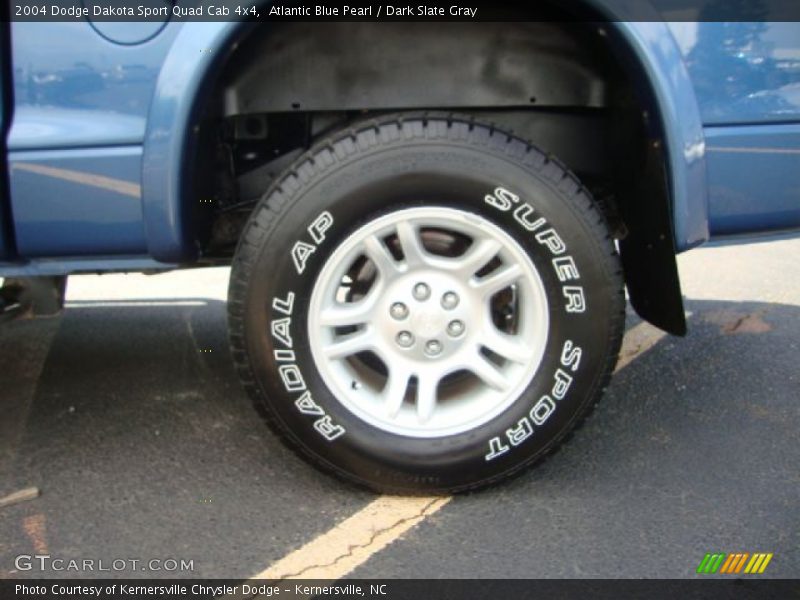 2004 Dakota Sport Quad Cab 4x4 Wheel