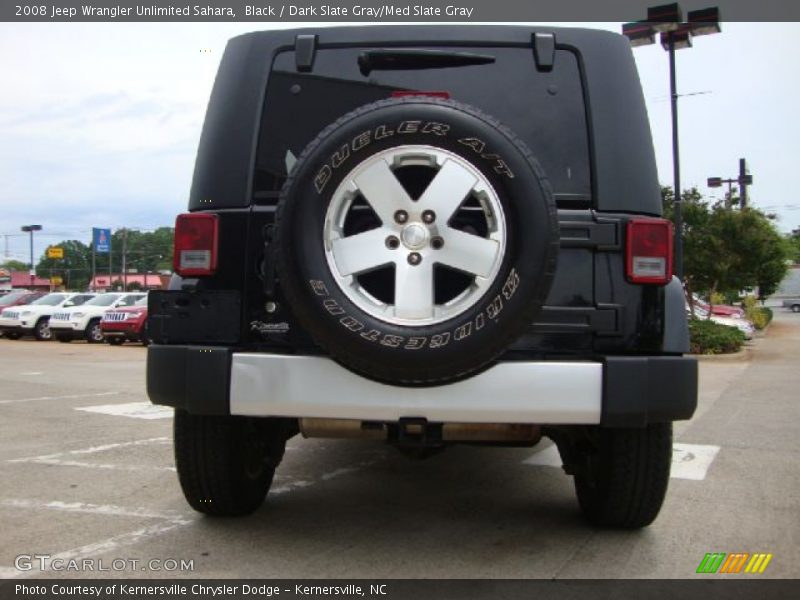 Black / Dark Slate Gray/Med Slate Gray 2008 Jeep Wrangler Unlimited Sahara