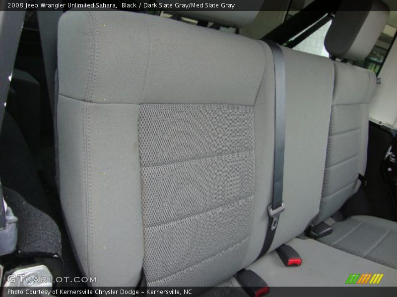 Black / Dark Slate Gray/Med Slate Gray 2008 Jeep Wrangler Unlimited Sahara