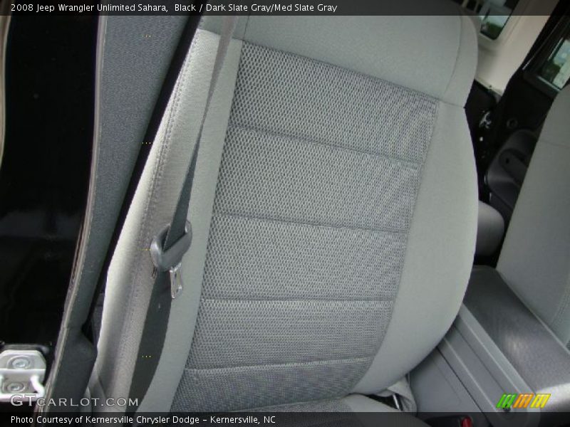Black / Dark Slate Gray/Med Slate Gray 2008 Jeep Wrangler Unlimited Sahara