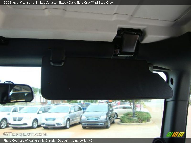 Black / Dark Slate Gray/Med Slate Gray 2008 Jeep Wrangler Unlimited Sahara