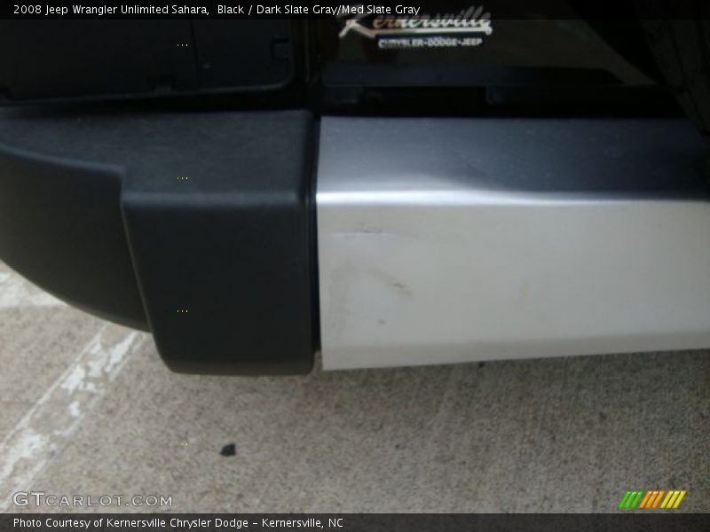 Black / Dark Slate Gray/Med Slate Gray 2008 Jeep Wrangler Unlimited Sahara