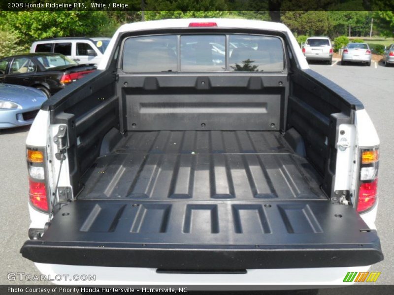 White / Beige 2008 Honda Ridgeline RTS