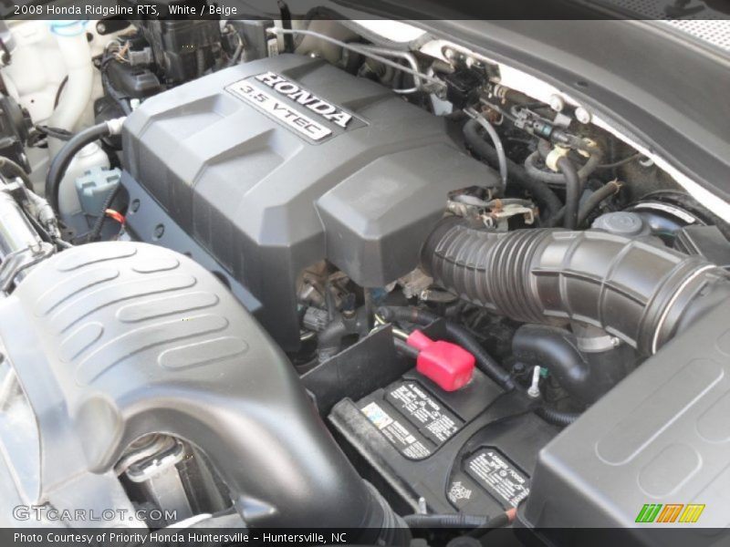 White / Beige 2008 Honda Ridgeline RTS