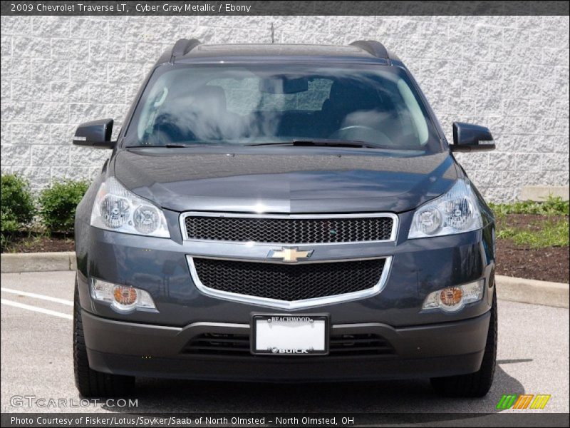 Cyber Gray Metallic / Ebony 2009 Chevrolet Traverse LT