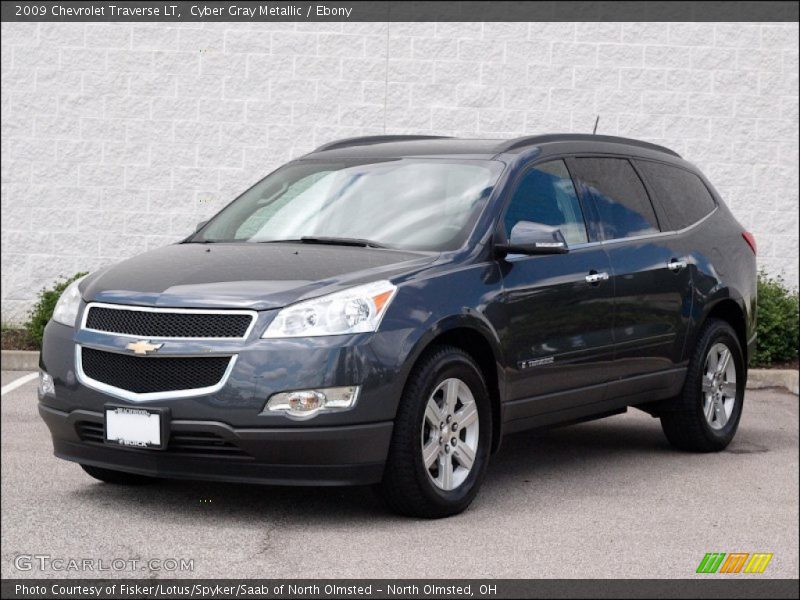 Cyber Gray Metallic / Ebony 2009 Chevrolet Traverse LT