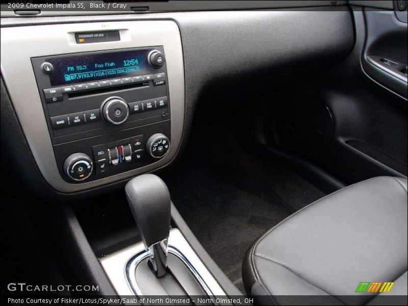 Black / Gray 2009 Chevrolet Impala SS