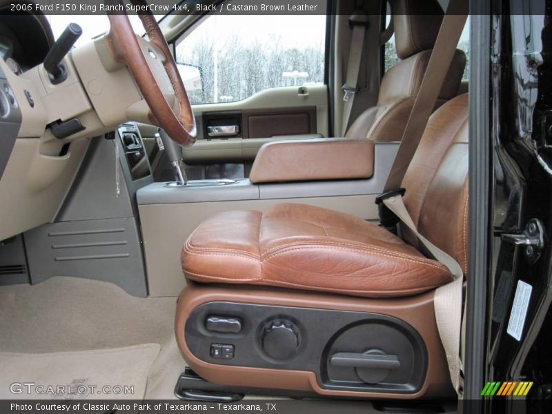 Black / Castano Brown Leather 2006 Ford F150 King Ranch SuperCrew 4x4