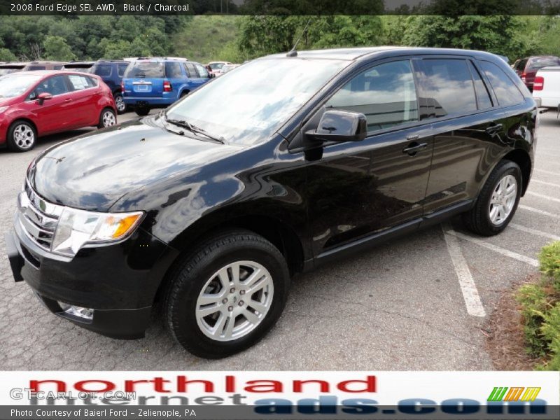 Black / Charcoal 2008 Ford Edge SEL AWD
