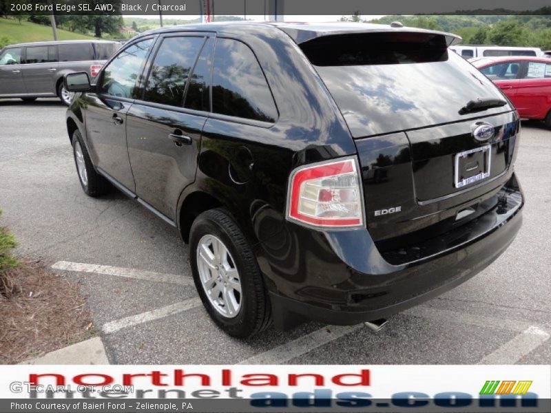Black / Charcoal 2008 Ford Edge SEL AWD