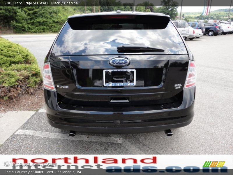 Black / Charcoal 2008 Ford Edge SEL AWD