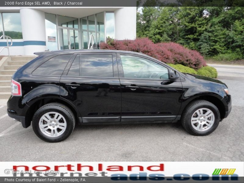 Black / Charcoal 2008 Ford Edge SEL AWD