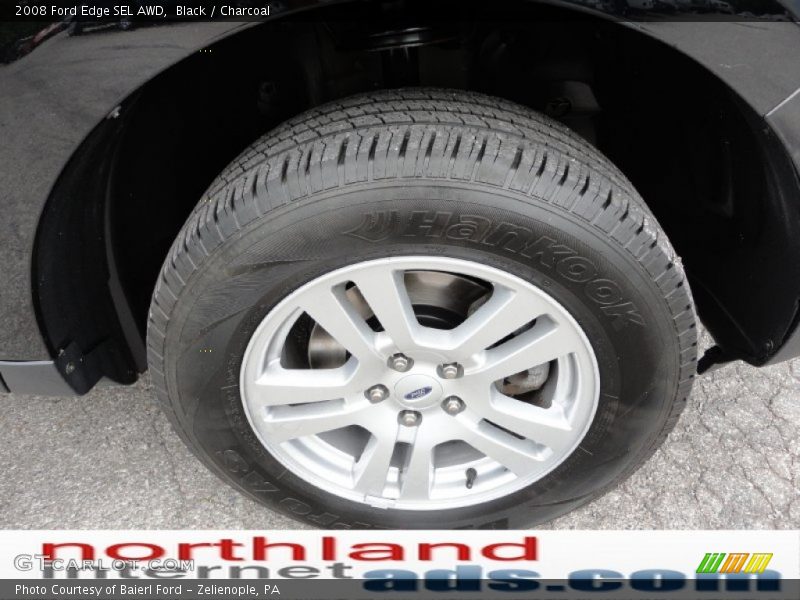 Black / Charcoal 2008 Ford Edge SEL AWD