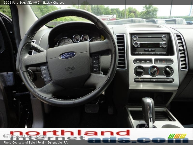 Black / Charcoal 2008 Ford Edge SEL AWD