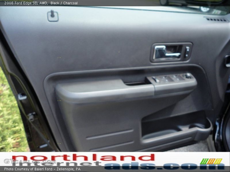 Black / Charcoal 2008 Ford Edge SEL AWD