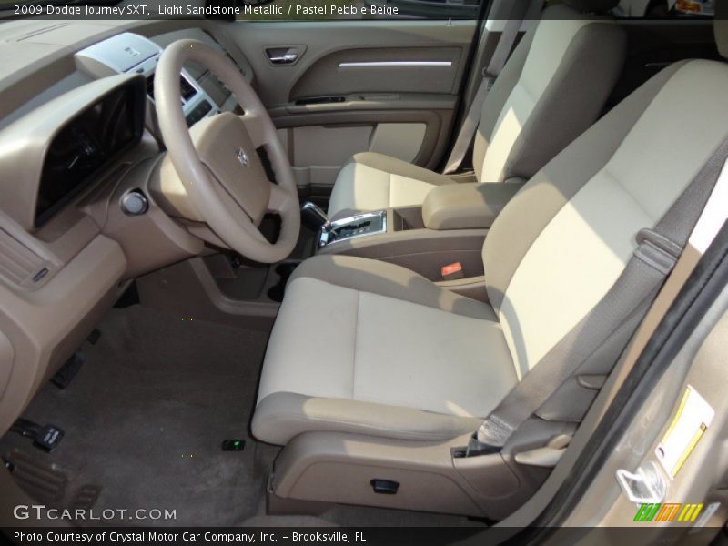  2009 Journey SXT Pastel Pebble Beige Interior