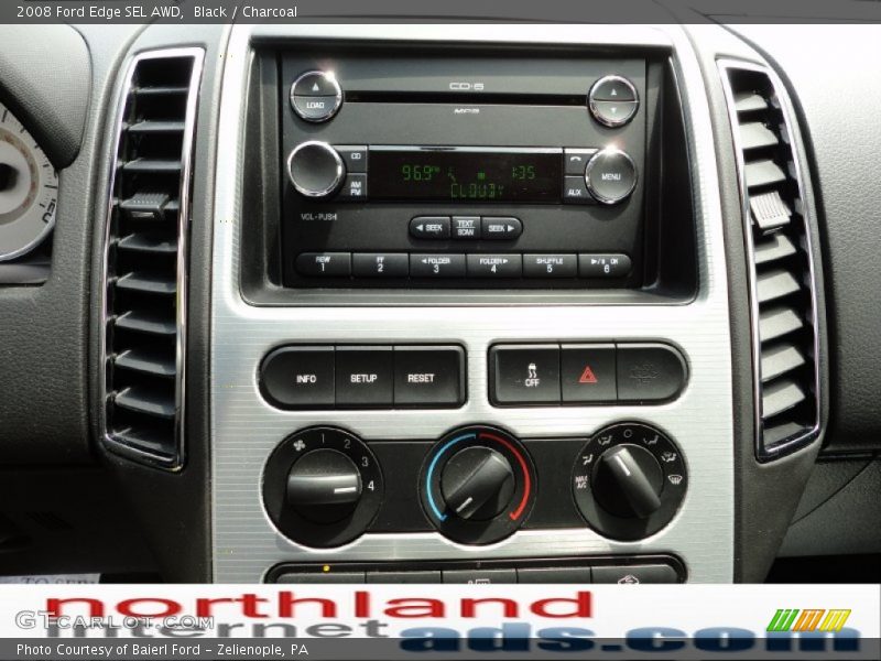 Black / Charcoal 2008 Ford Edge SEL AWD