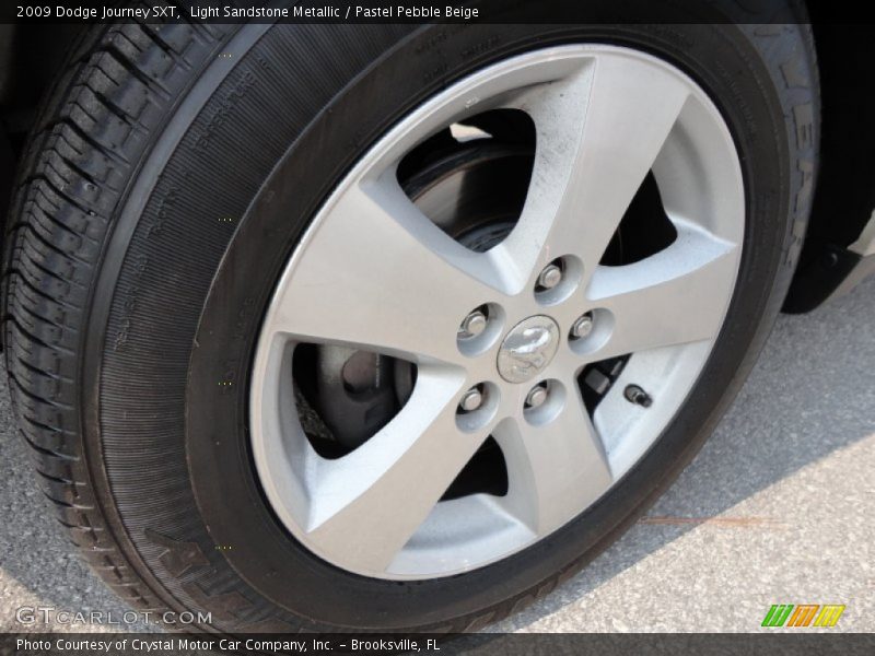 Light Sandstone Metallic / Pastel Pebble Beige 2009 Dodge Journey SXT