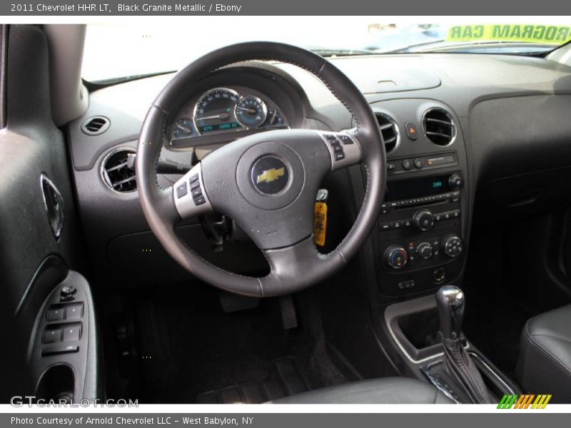 Black Granite Metallic / Ebony 2011 Chevrolet HHR LT