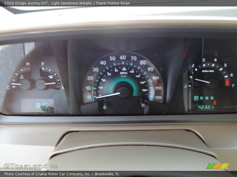 Light Sandstone Metallic / Pastel Pebble Beige 2009 Dodge Journey SXT