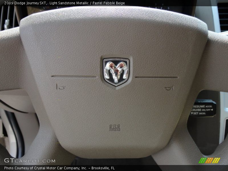 Light Sandstone Metallic / Pastel Pebble Beige 2009 Dodge Journey SXT
