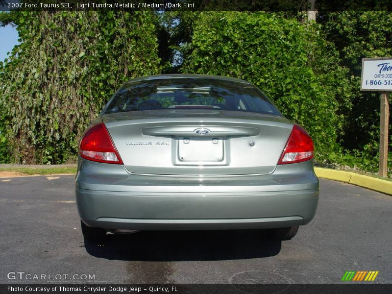 Light Tundra Metallic / Medium/Dark Flint 2007 Ford Taurus SEL