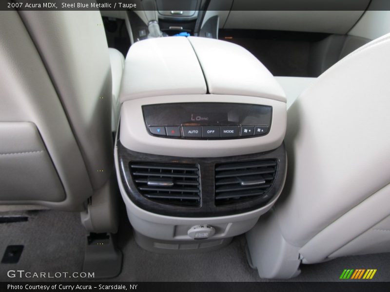 Steel Blue Metallic / Taupe 2007 Acura MDX