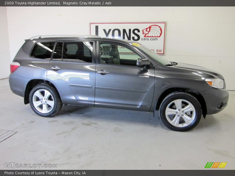 Magnetic Gray Metallic / Ash 2009 Toyota Highlander Limited