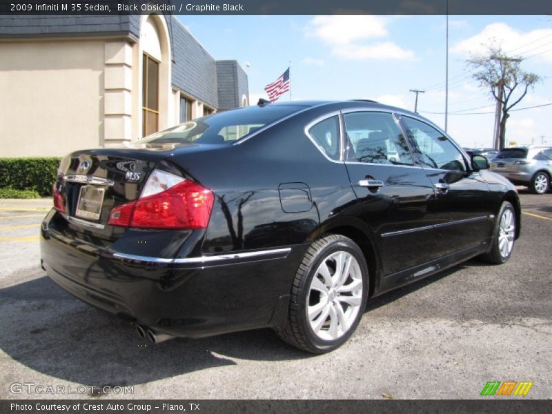 Black Obsidian / Graphite Black 2009 Infiniti M 35 Sedan