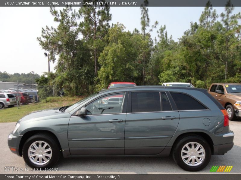 Magnesium Green Pearl / Pastel Slate Gray 2007 Chrysler Pacifica Touring