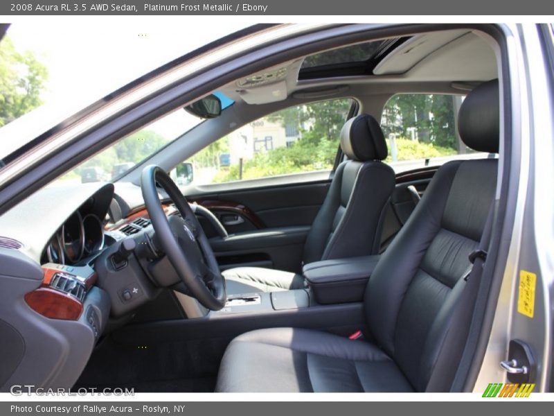  2008 RL 3.5 AWD Sedan Ebony Interior