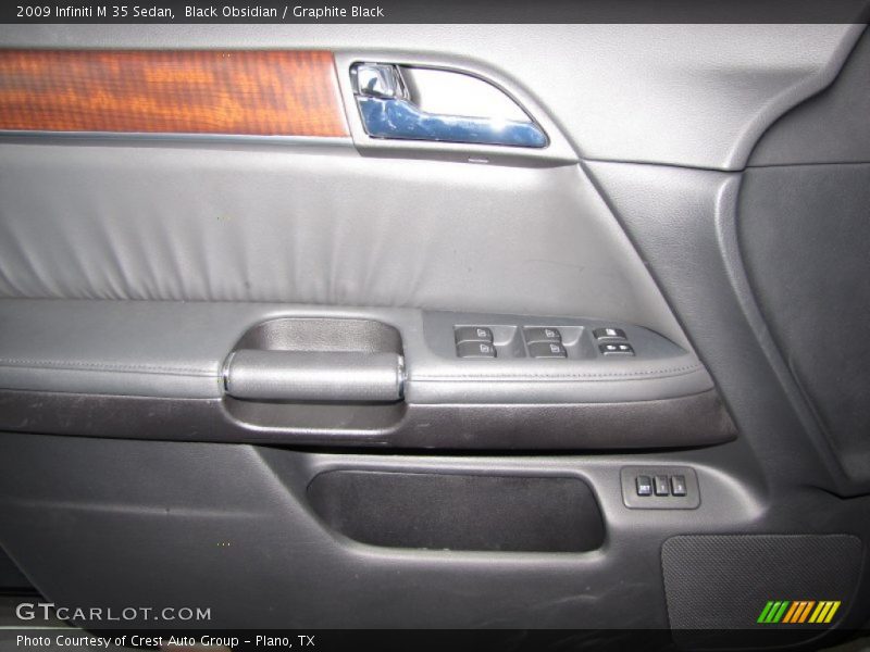 Black Obsidian / Graphite Black 2009 Infiniti M 35 Sedan