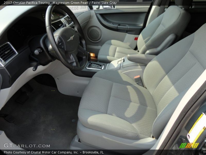 Magnesium Green Pearl / Pastel Slate Gray 2007 Chrysler Pacifica Touring