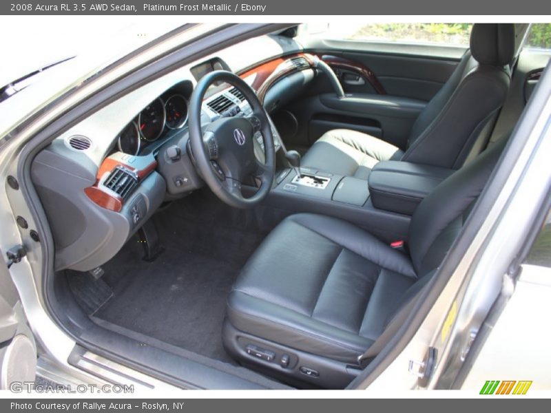 2008 RL 3.5 AWD Sedan Ebony Interior