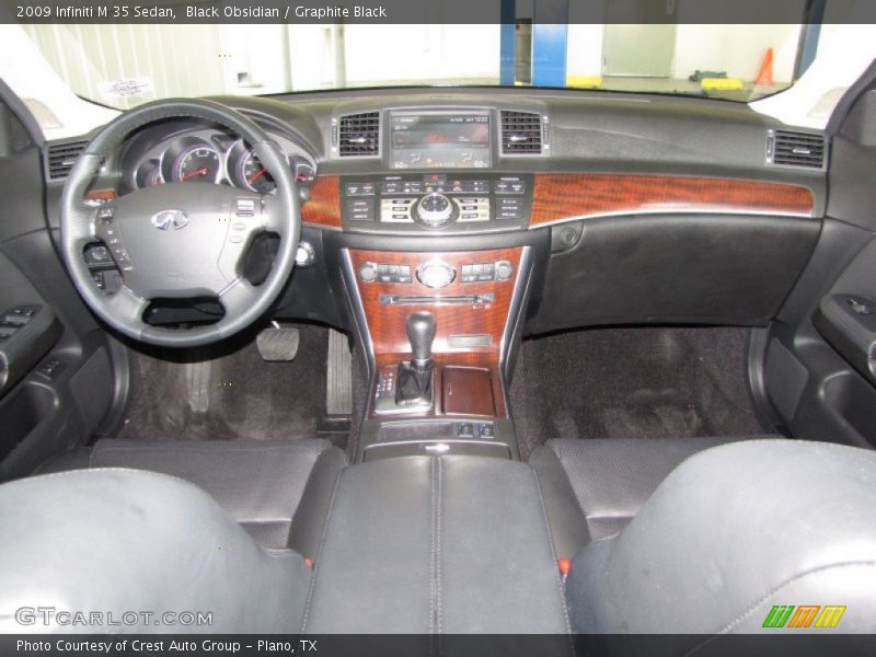 Black Obsidian / Graphite Black 2009 Infiniti M 35 Sedan