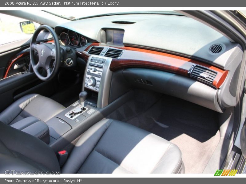 Dashboard of 2008 RL 3.5 AWD Sedan