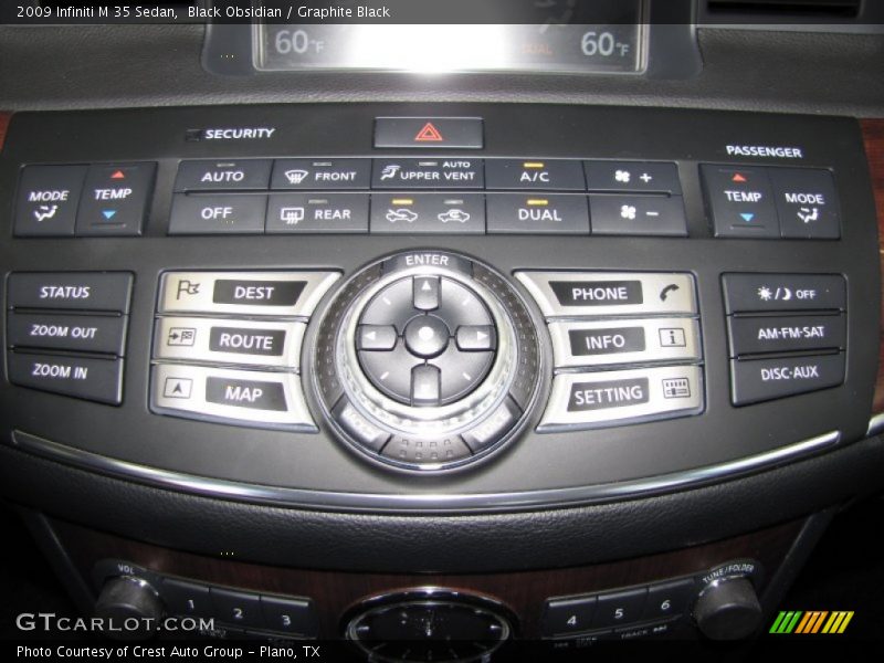 Black Obsidian / Graphite Black 2009 Infiniti M 35 Sedan