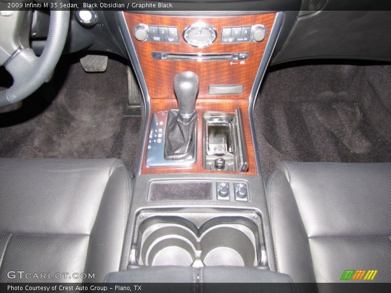 Black Obsidian / Graphite Black 2009 Infiniti M 35 Sedan