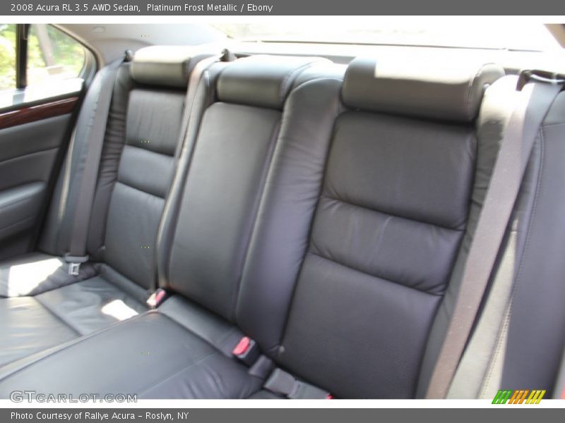 Platinum Frost Metallic / Ebony 2008 Acura RL 3.5 AWD Sedan