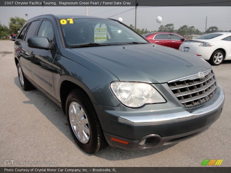 Magnesium Green Pearl / Pastel Slate Gray 2007 Chrysler Pacifica Touring