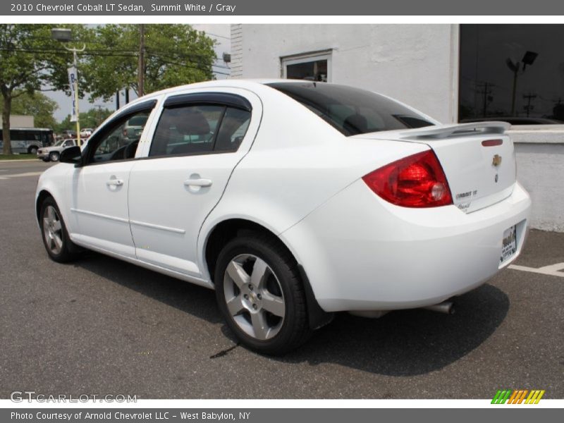 Summit White / Gray 2010 Chevrolet Cobalt LT Sedan