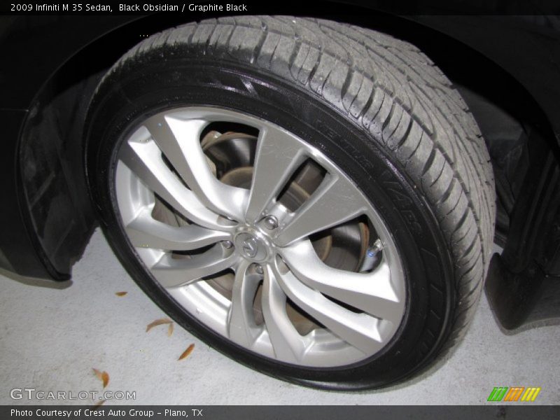 Black Obsidian / Graphite Black 2009 Infiniti M 35 Sedan