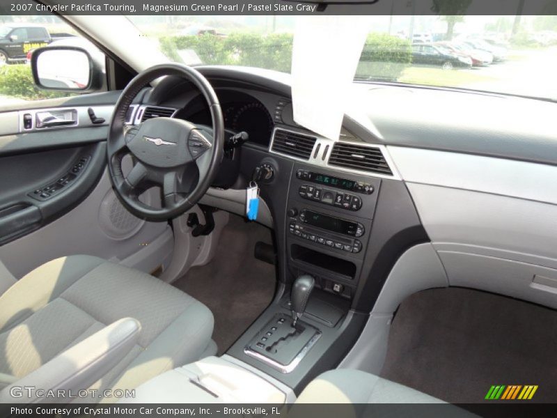 Magnesium Green Pearl / Pastel Slate Gray 2007 Chrysler Pacifica Touring