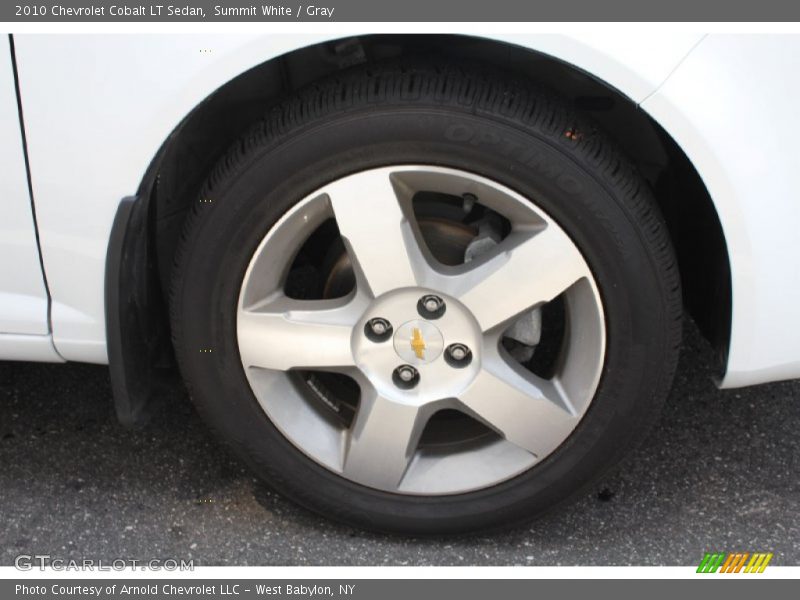 Summit White / Gray 2010 Chevrolet Cobalt LT Sedan
