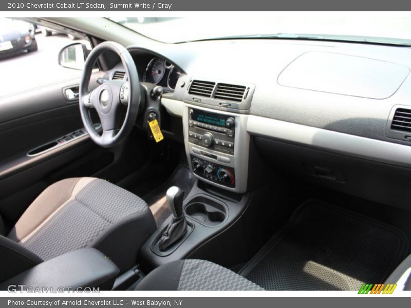 Summit White / Gray 2010 Chevrolet Cobalt LT Sedan