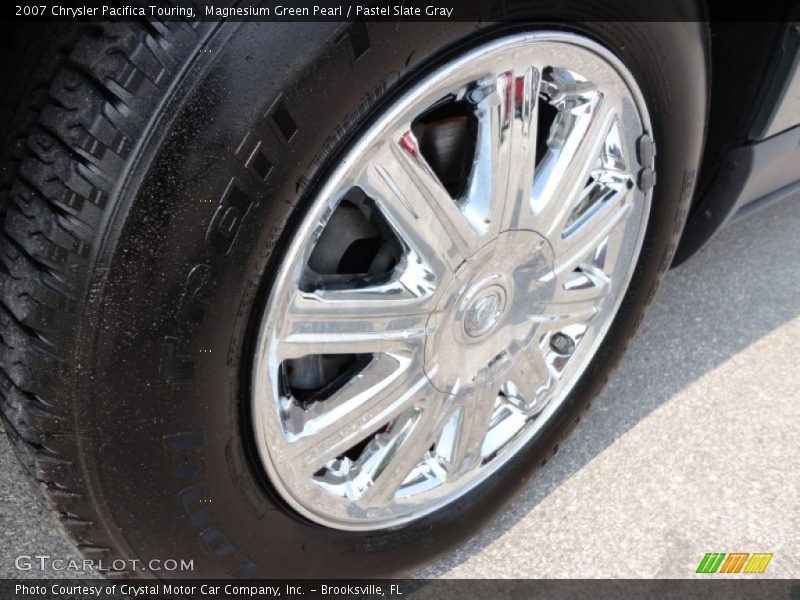 Magnesium Green Pearl / Pastel Slate Gray 2007 Chrysler Pacifica Touring