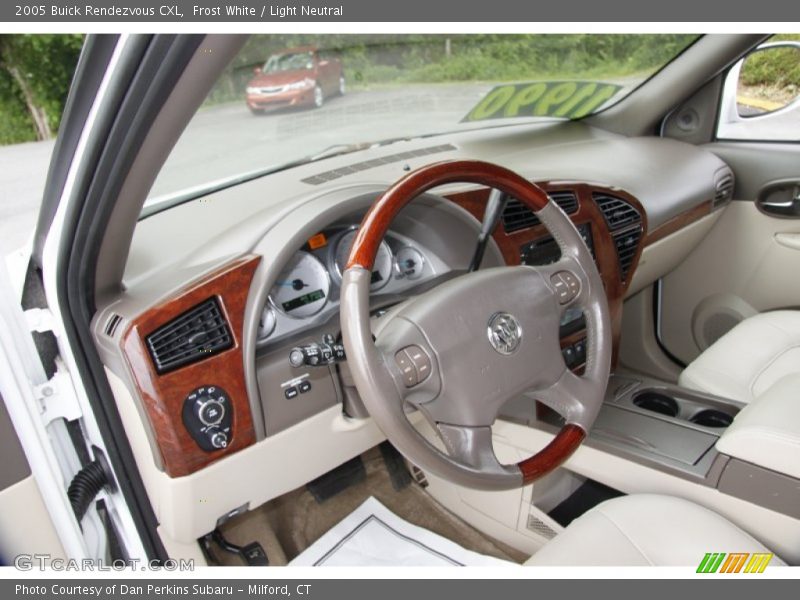 Frost White / Light Neutral 2005 Buick Rendezvous CXL