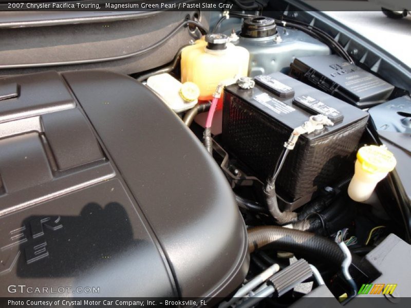Magnesium Green Pearl / Pastel Slate Gray 2007 Chrysler Pacifica Touring