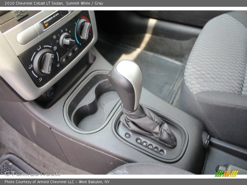 Summit White / Gray 2010 Chevrolet Cobalt LT Sedan