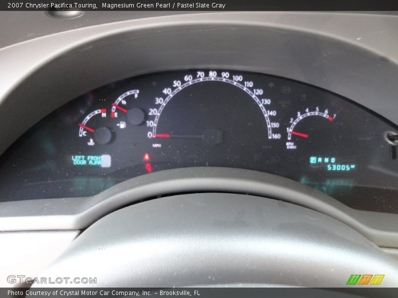 Magnesium Green Pearl / Pastel Slate Gray 2007 Chrysler Pacifica Touring